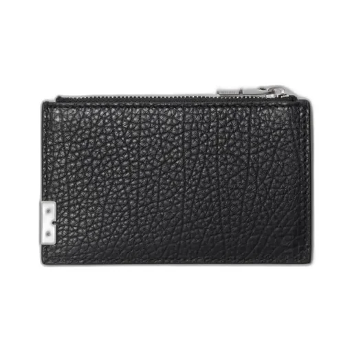 Logo-Engraved Zipped Wallet