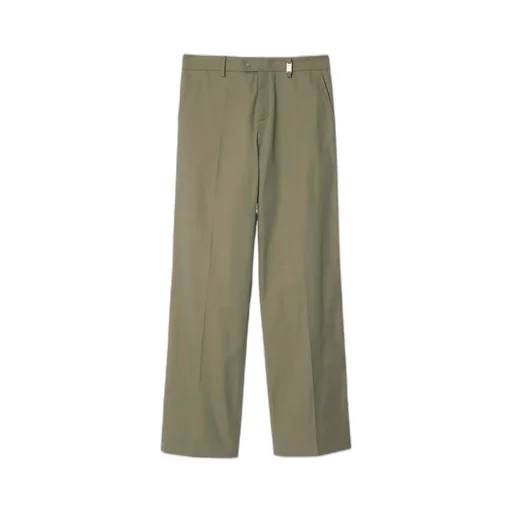 Mid Rise Straight-Leg Trousers