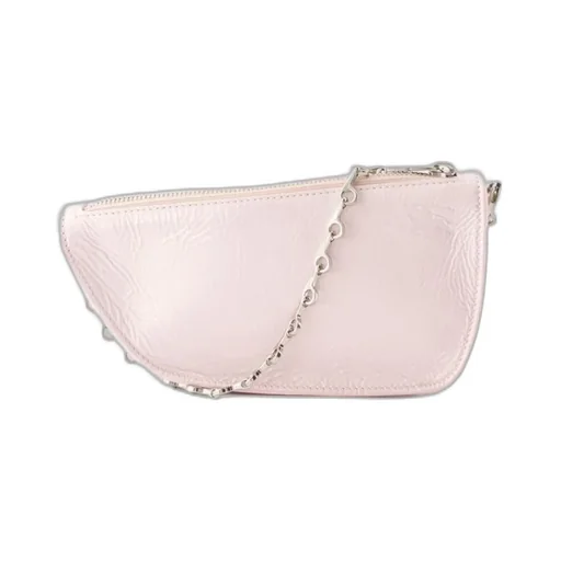 Asymmetric Chain-Linked Shoulder Bag