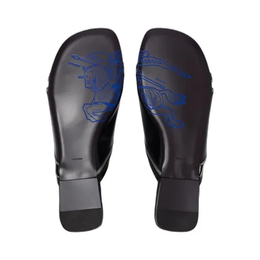 Decorative-Zip Slip-On Sandals