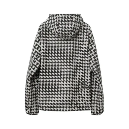Equestrian Knight-Print Hooded Jacket