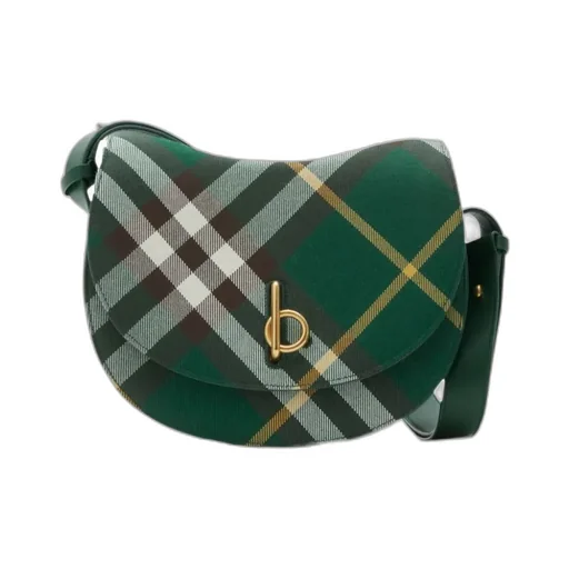 Medium Rocking Horse Checked Shoulder Bag