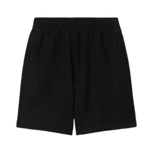 Logo Patch Straight-Leg Shorts