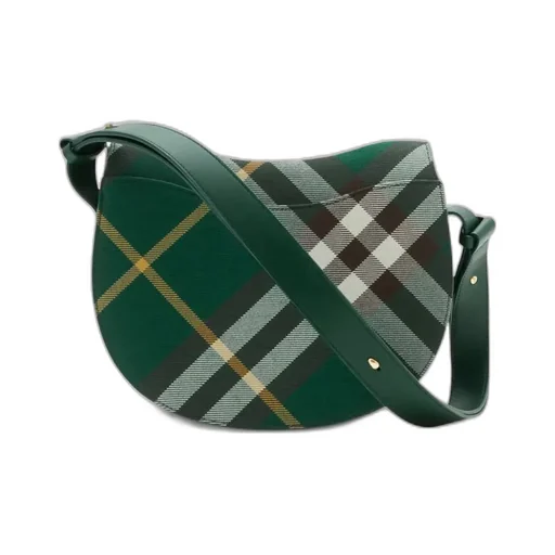 Medium Rocking Horse Checked Shoulder Bag