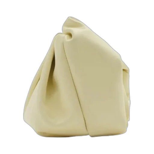Rose Leather Clutch Bag