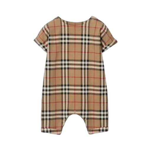 Checked Babygrow