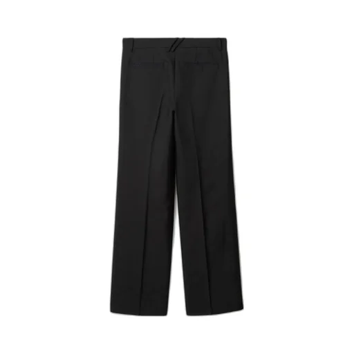 Straight-Leg Tailored Trousers