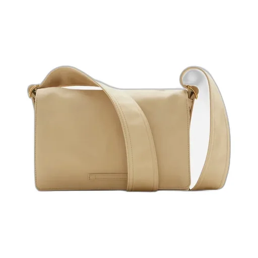 Equestrian Knight Embroidered Trench Crossbody Bag