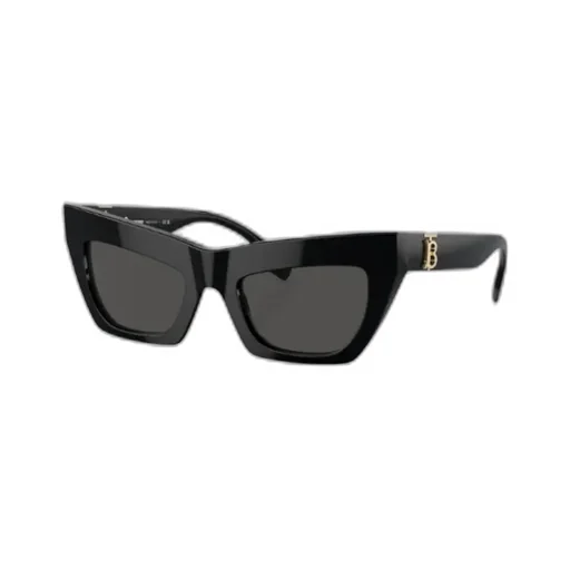 Geometric Frame Logo Sunglasses