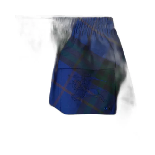 Ekd-Embroidered Straight-Leg Checkered Twill Trousers