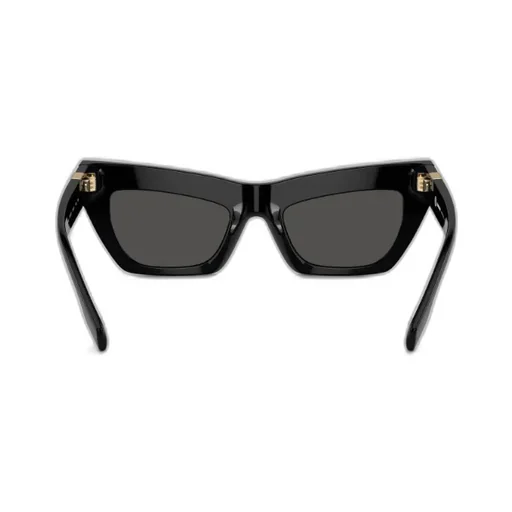 Geometric Frame Logo Sunglasses