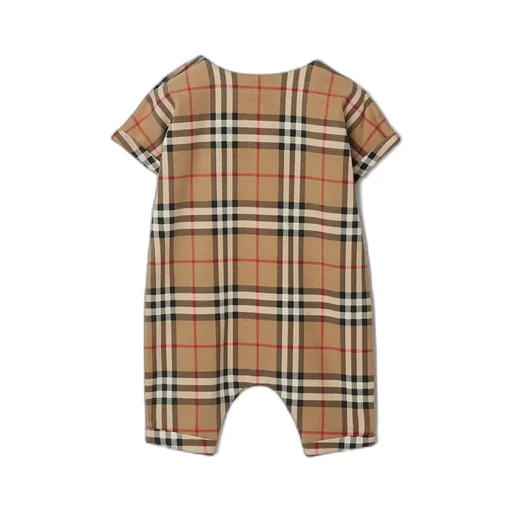 Checked Babygrow