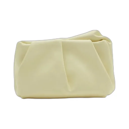 Rose Leather Clutch Bag