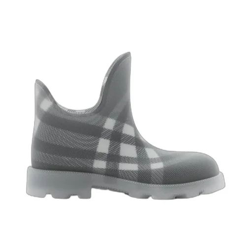 Marsh Vintage-Check Mesh Pull-On Boots