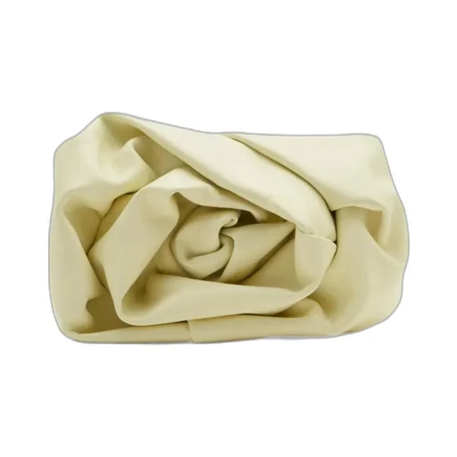 Rose Leather Clutch Bag