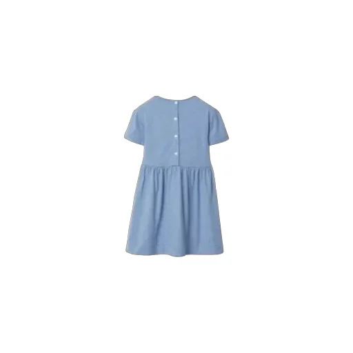 Equestrian Knight-Print Cotton Dress