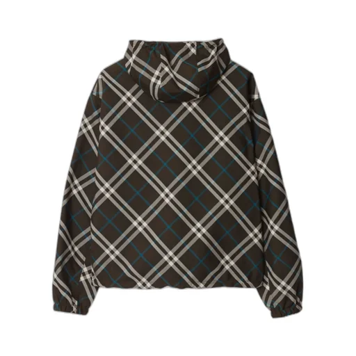 Vintage-Check Reversible Jacket
