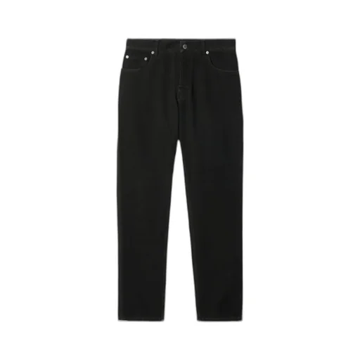 Logo Patch Tapered Jeans