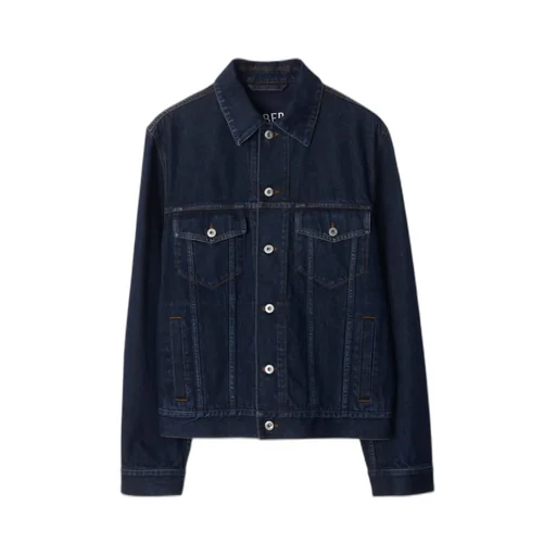 Button-Up Denim Jacket