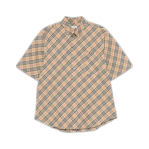 Checked Short Sleeved Shirt