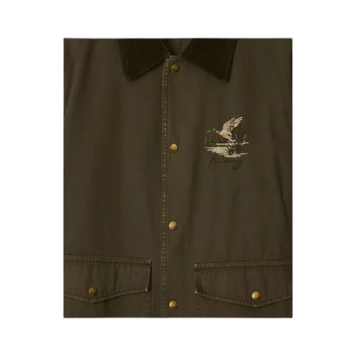 Logo Embroidered Field Jacket