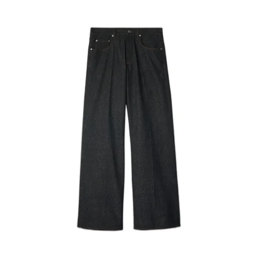 Straight-Leg Trun-Up Hem Jeans