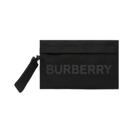 Logo Print Clutch