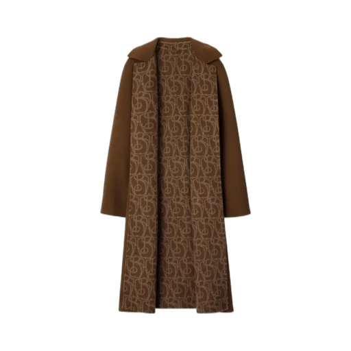 Wool Cashmere Wrap Coat