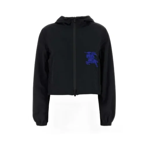 Ekd Motif Zipped Hooded Jacket