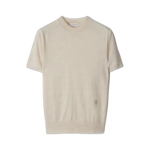 Logo Embroidered Knitted Top