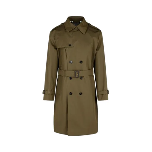 Double Breasted Belted Trench Coat