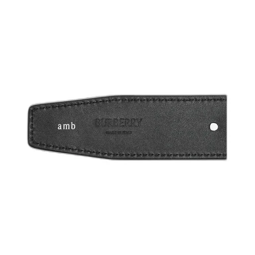 Check-Pattern Buckle Belt