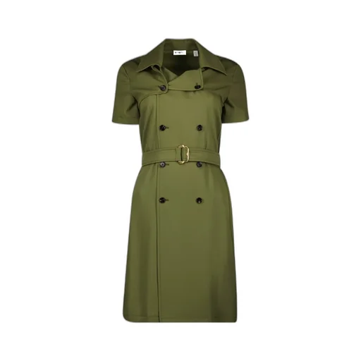 Trench-Style Dress