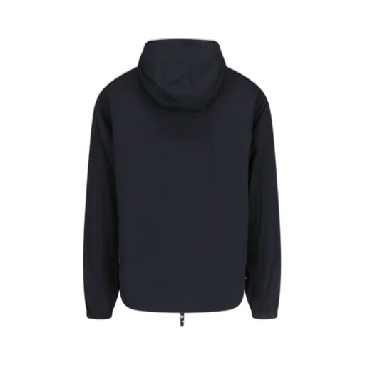 Logo Printed Zip-Up Hoodie