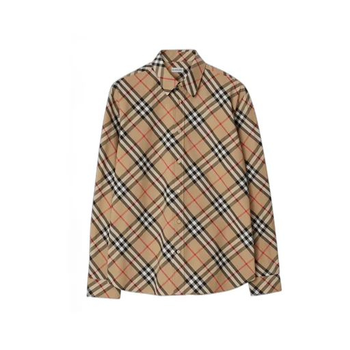 Long Sleeved Checked Shirt