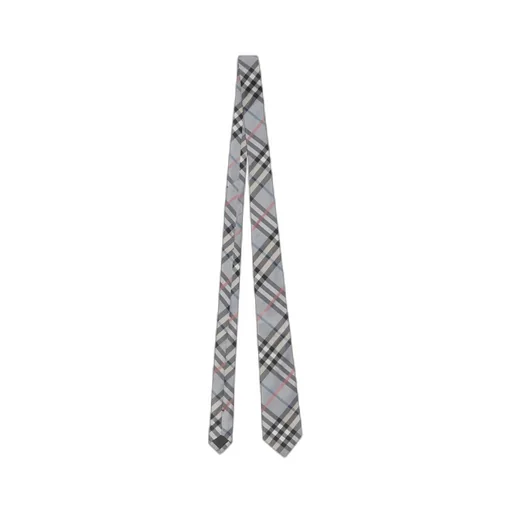 Check Silk Tie