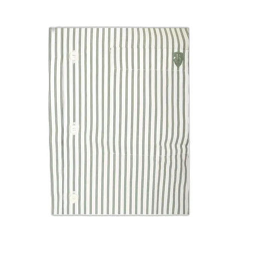Logo Embroidered Striped Shirt