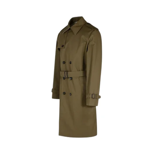 Double Breasted Belted Trench Coat