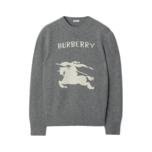 Ekd Intarsia-Knit Crewneck Jumper