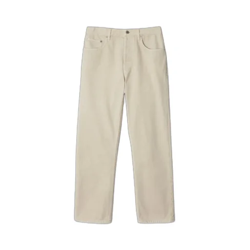 Logo Patch Straight-Leg Jeans