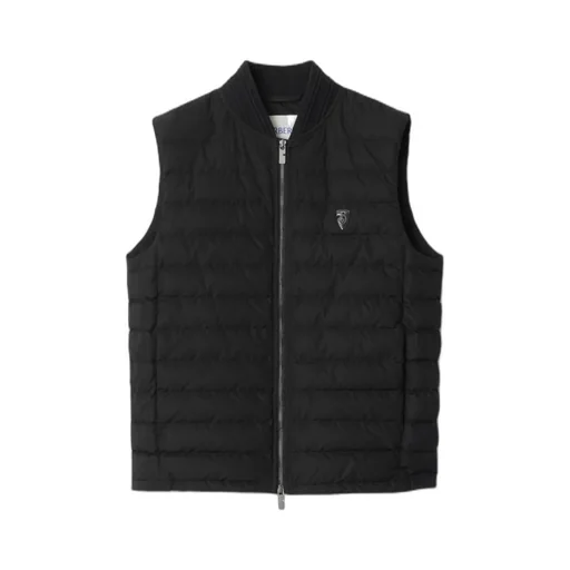 Quilted Zip-Up Down Vest