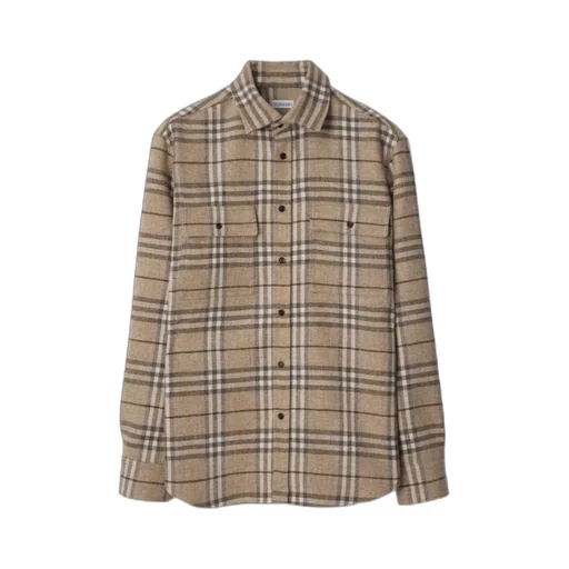 Long Sleeved Checked Shirt