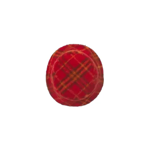 Reversible Check Fleece Hat