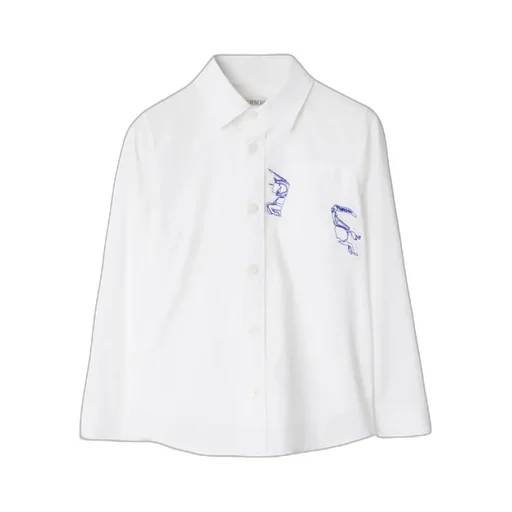 Embroidered Button-Up Shirt