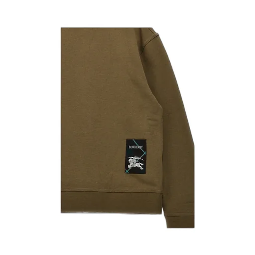 Logo-Patch Crewneck Sweatshirt