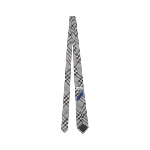 Check Silk Tie