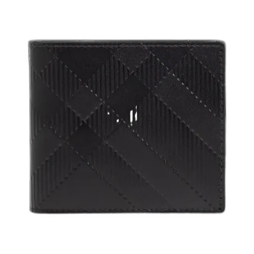 Checked Bi-Fold Wallet