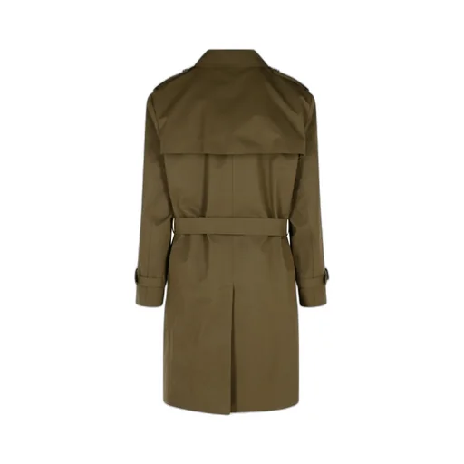 Double Breasted Belted Trench Coat
