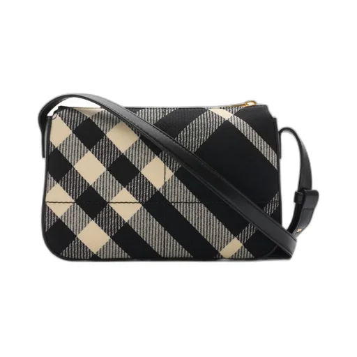 Snip Checked Crossbody Bag