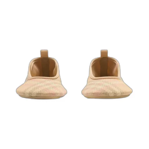 Checked Slip-On Ballerina Shoes